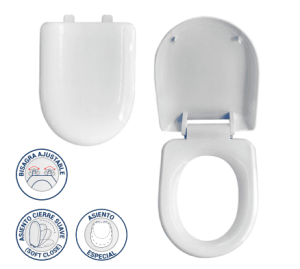 Asiento Málaga especial cierre suave