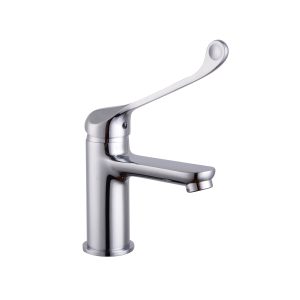 Monomando lavamanos alto manilla gerontológica